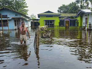 कई जगह प्री-मानसून बारिश, असम और मेघालय में बाढ़