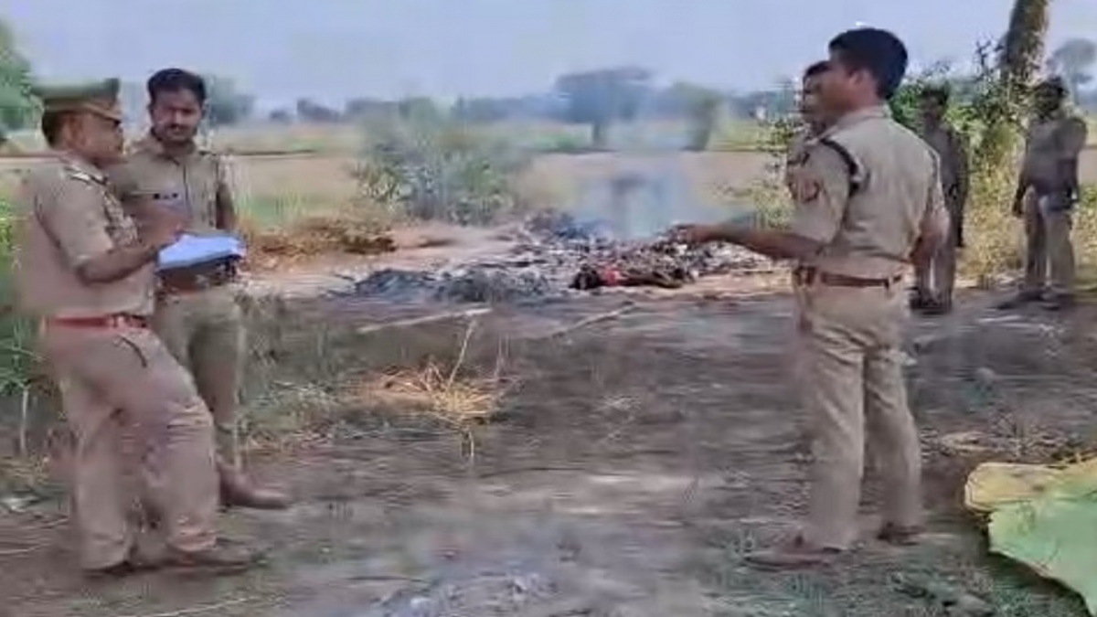 बहन की हत्या करके अंतिम संस्कार करने पहुंचा भाई