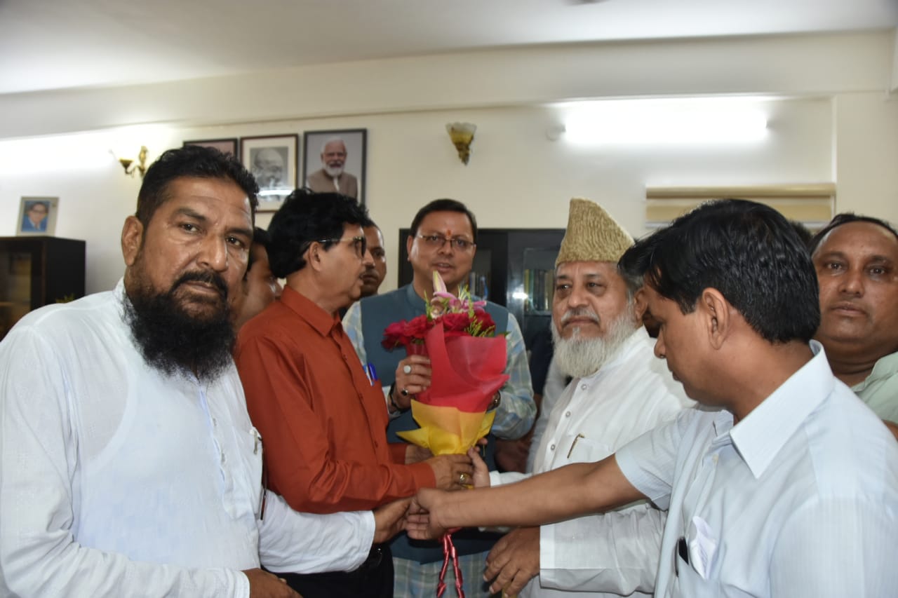 शादाब शम्स को उत्तराखंड वक्फ बोर्ड अध्यक्ष बनाने पर मुख्यमंत्री का जताया आभार