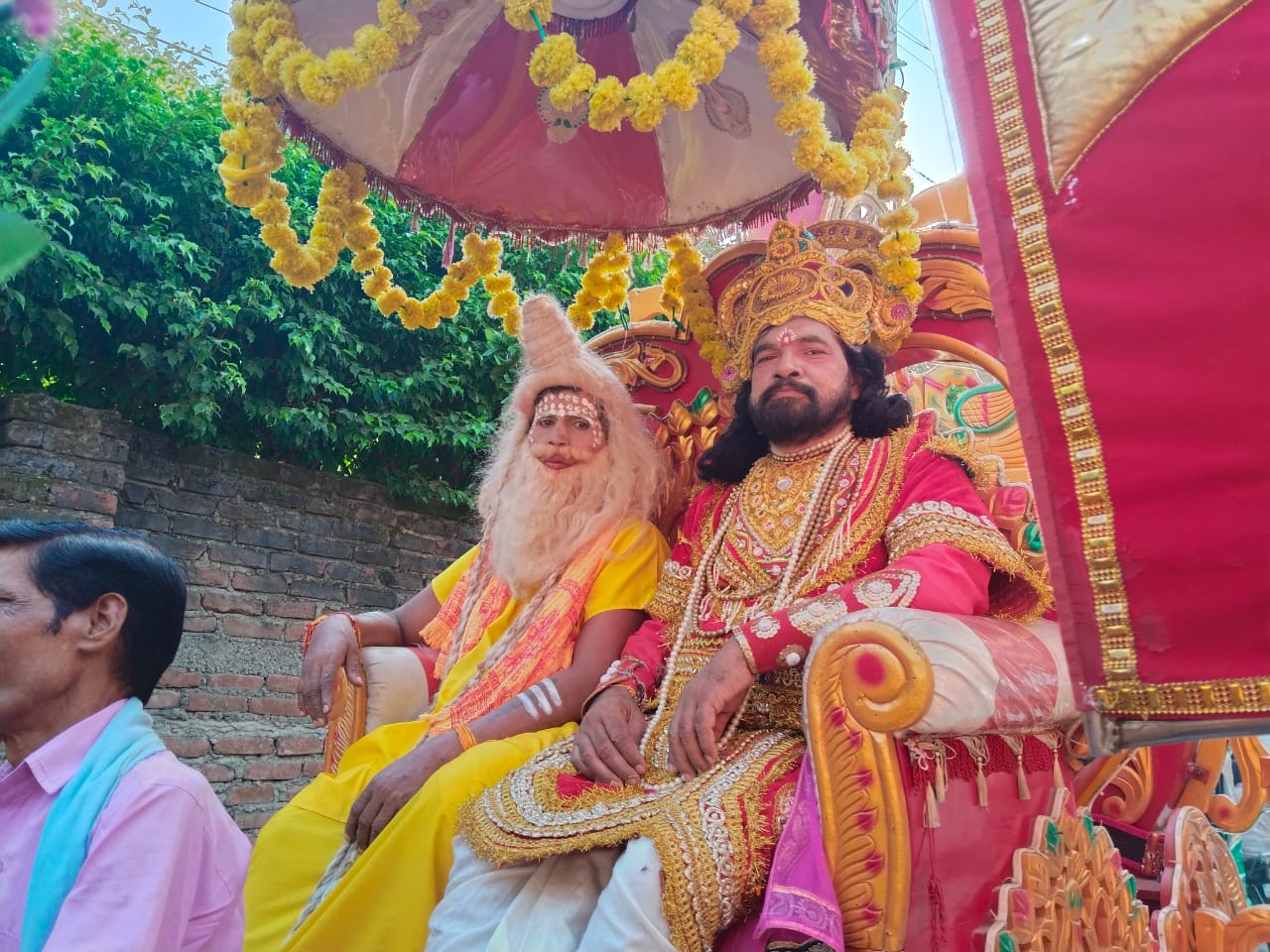 रम्पुरा में गाजे बाजे के साथ निकली श्री राम बारात  