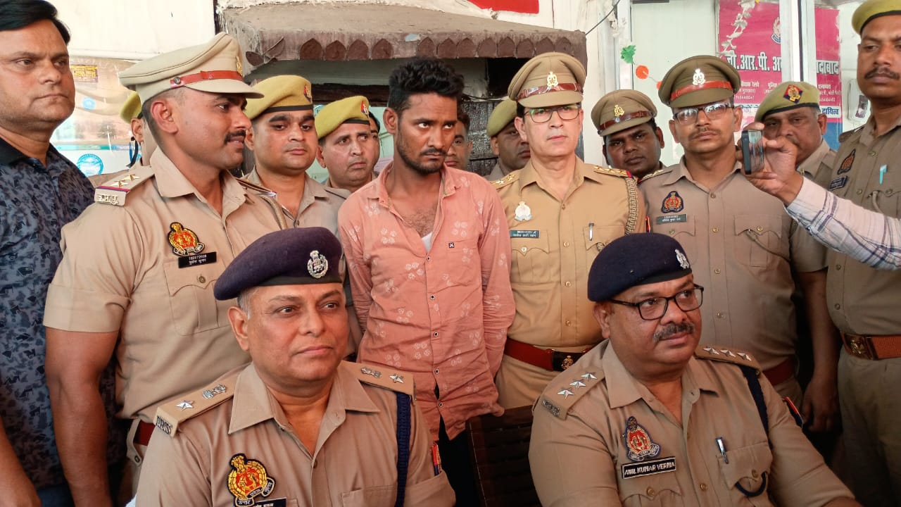 जीआरपी पुलिस ने किया बड़ा खुलासा नाबालिग से दुष्कर्म और लूटपाट में शामिल शातिर अपराधी गिरफ्तार*
