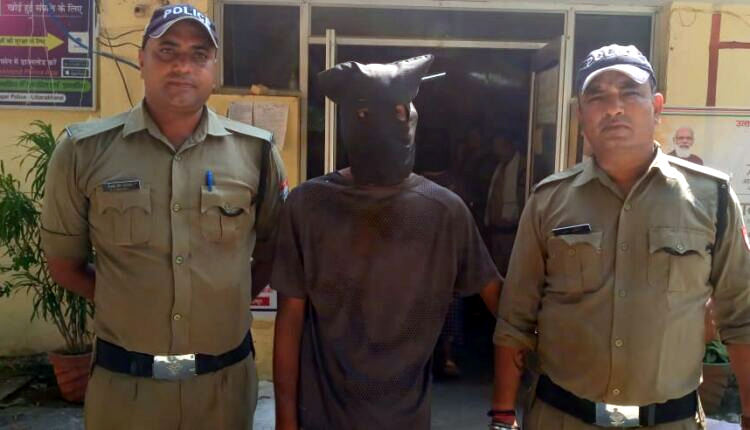 जान से मारने की नियत से हमला करने वाले अभियुक्त को पुलिस ने किया गिरफ्तार