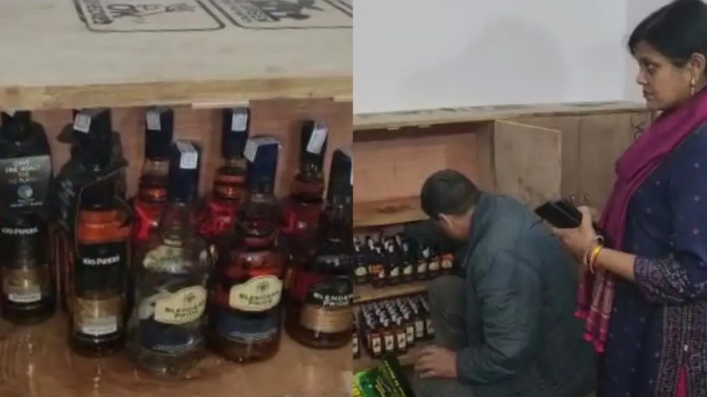 सिटी मजिस्ट्रेट ने पकड़ी भारी मात्रा में शराब