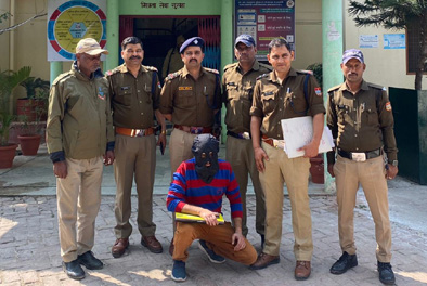 वाहनो के फर्जी बिमा बनाने वाला एजेन्ट गिरफ्तार