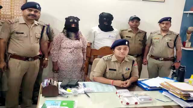 18.11 ग्राम स्मैक के साथ जसपुर पुलिस ने युवक व युवती को किया गिरफ्तार