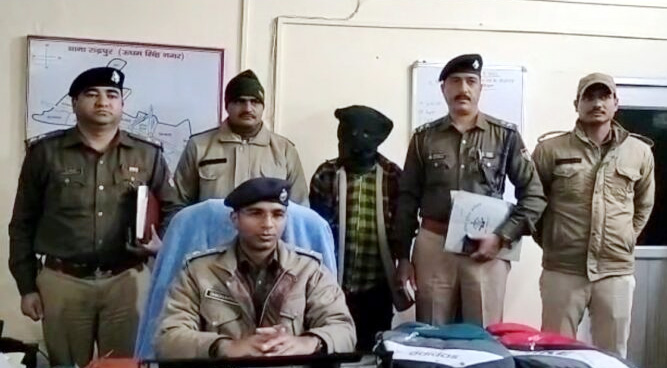 पुलिस ने किया सरदार जी टेलीकॉम शॉप में हुई चोरी का खुलासा