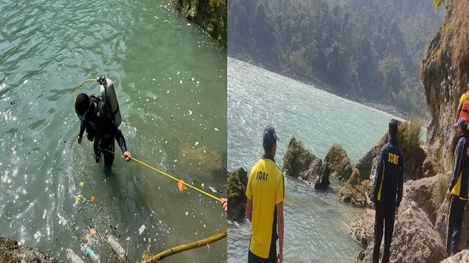 पर्यटकों को शिवपुरी घुमाने लाया था टूरिस्ट गाइड, नहाते समय गंगा में बहा