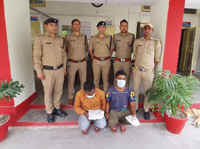 नशे के इंजेक्शनों के साथ दो गिरफ्तार
