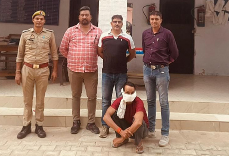 एसटीएफ की साइबर पुलिस ने लाखों की ठगी का वांछित साइबर ठग दबोचा