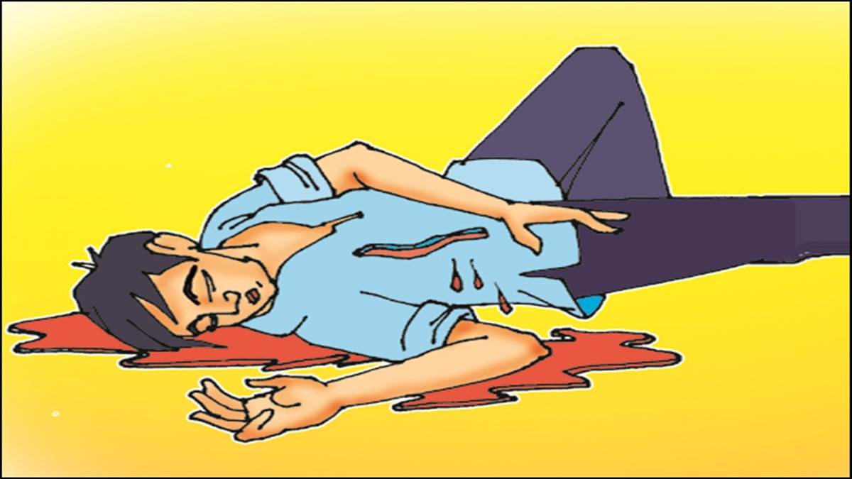 बस पर चढ़ते समय पैर फिसलने से नीचे गिरा युवक, मौत