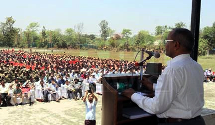 अनुशासित होकर निष्पक्ष एवं शांतिपूर्ण मतदान कराना हमारा दायित्व: उदयराज सिंह शांतिपूर्ण मतदान के लिए सुरक्षा बलों की हुई ब्रीफिंग