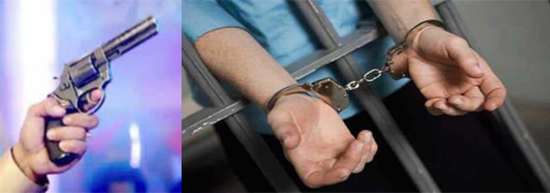 फायरिंग मामले का मुख्य आरोपी तमंचे सहित दबोचा