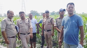 दो दिन से लापता श्रमिक का नाले से बरामद किया शव