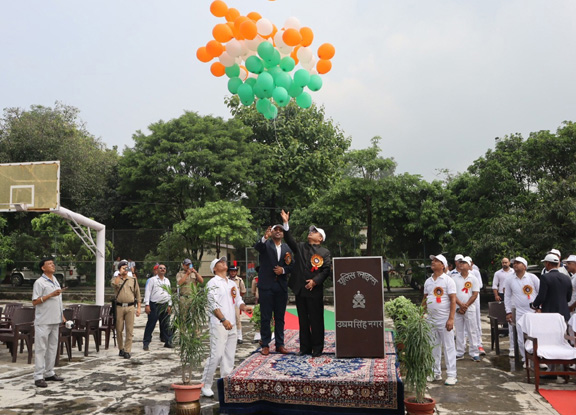 खेलों में अनुशासन व खेल भावना जरूरीः खिमाल पुलिस वाहिनी खेल प्रतियोगिता का किया शुभारम्भ