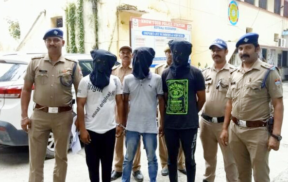 युवक पर जान लेवा करने वाले दबंग चढ़े पुलिस के हत्थे      घटना में प्रयुक्त तलवार बरामद 
