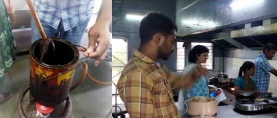 खाद्य विभाग ने मारा पंतनगर कृषि विवि के छात्रावास की कैंटीन में छापा  कैंटीन के खाने में कीड़े मिलने से मच गया हड़कंप  खाद्य पदार्थों के नमूने जांच के लिए भेजे, चालान भी किया  