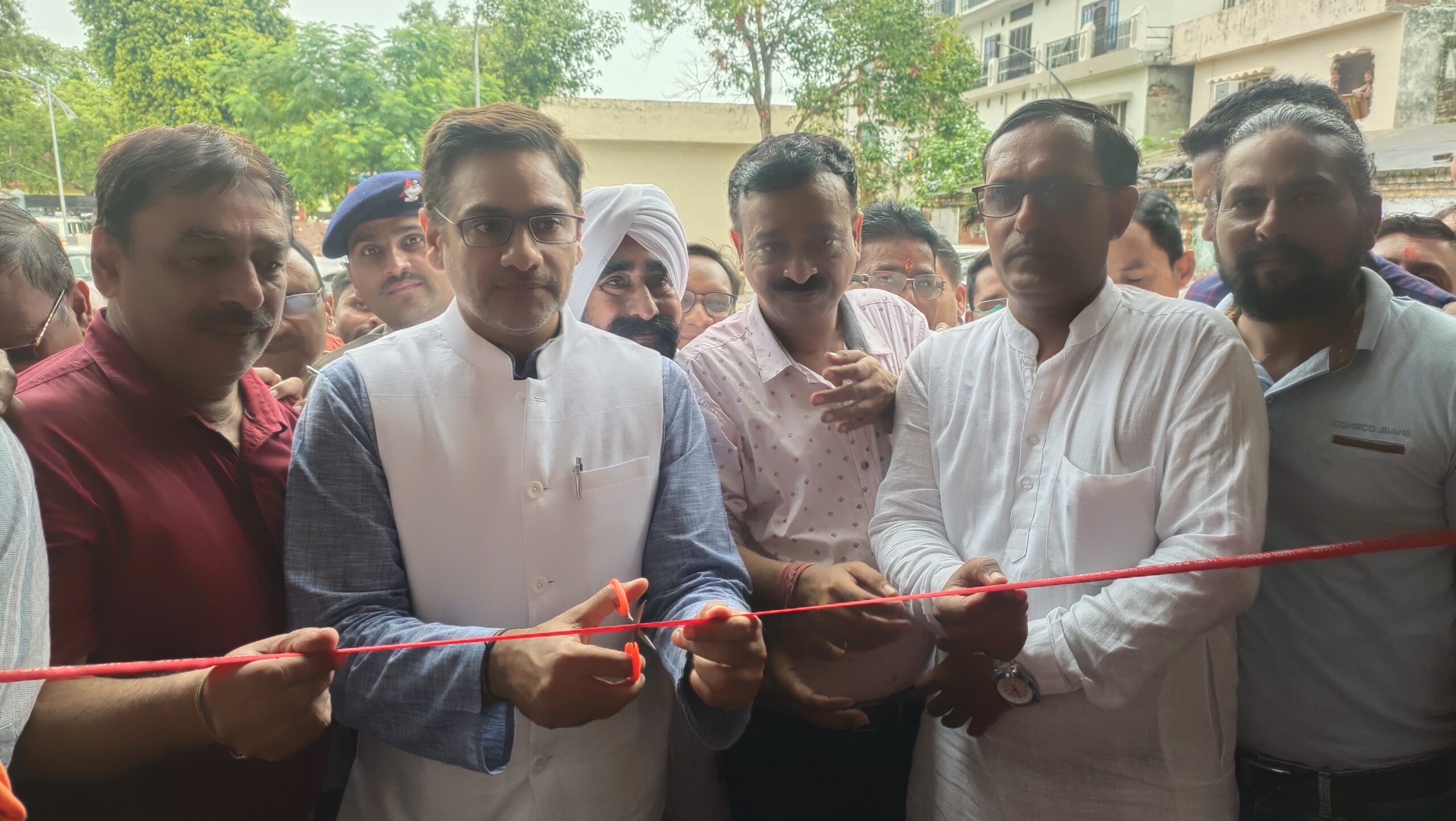 भव्य नवनिर्मित तहसील भवन का कैबिनेट मंत्री ने किया उद्घाटन लगभग 407 लाख रुपए से बना तहसील भवन