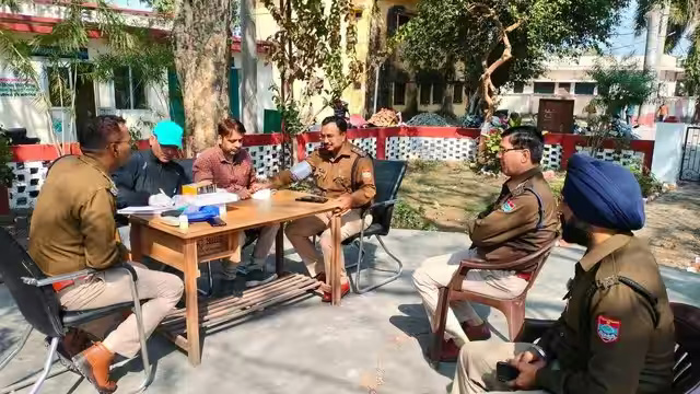 कोतवाली में निशुल्क स्वास्थ्य शिविर लगा